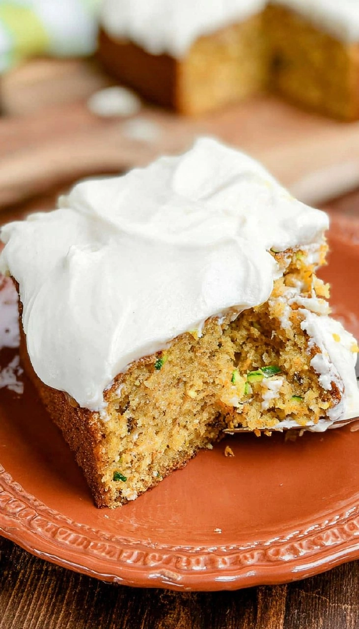 Easy Zucchini Cake With Cream Cheese Frosting 165 Easy Zucchini Cake With Cream Cheese Frosting