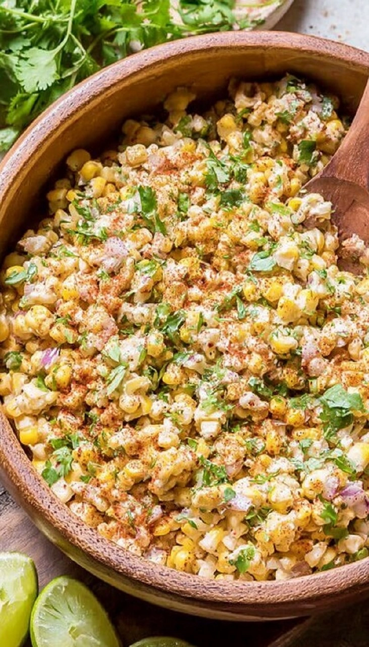 Mexican Street Corn Salad Recipe (Esquites)