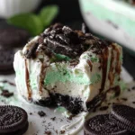 Mint-Oreo-Ice-Cream-Dessert-Recipe