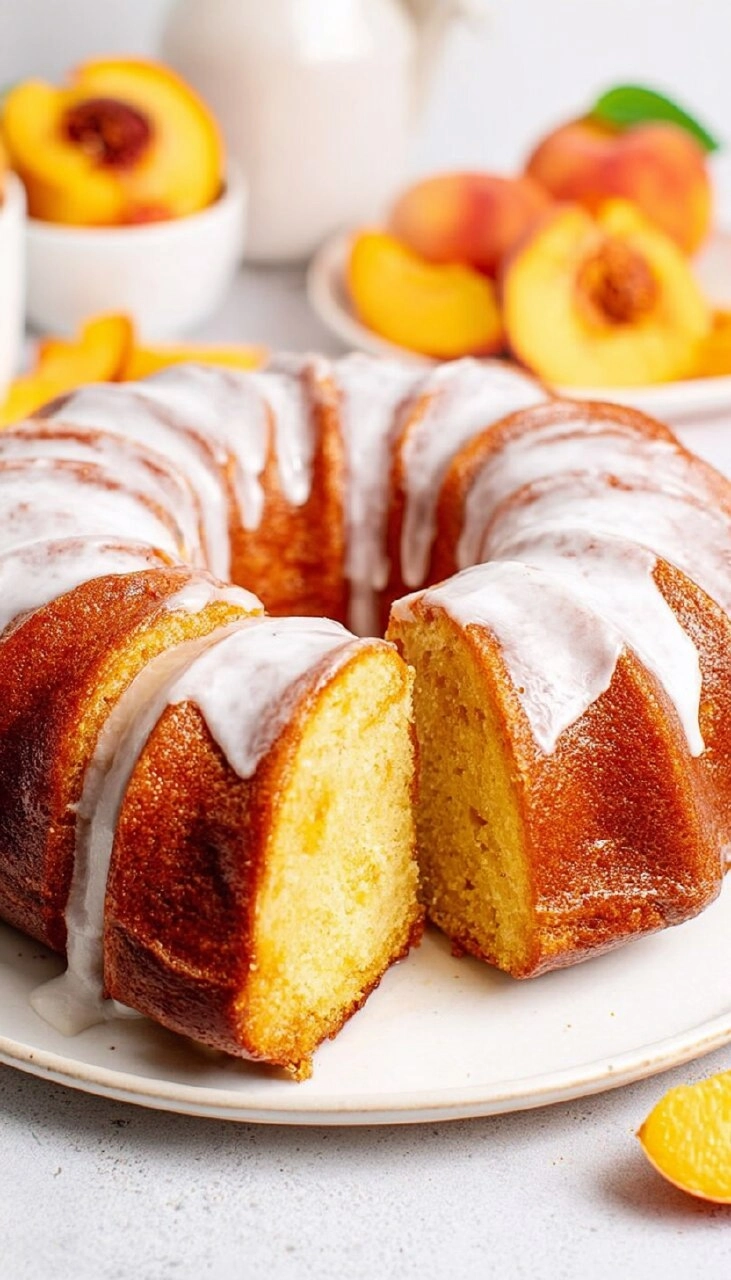 Peach Bundt Cake 100 Peach Bundt Cake