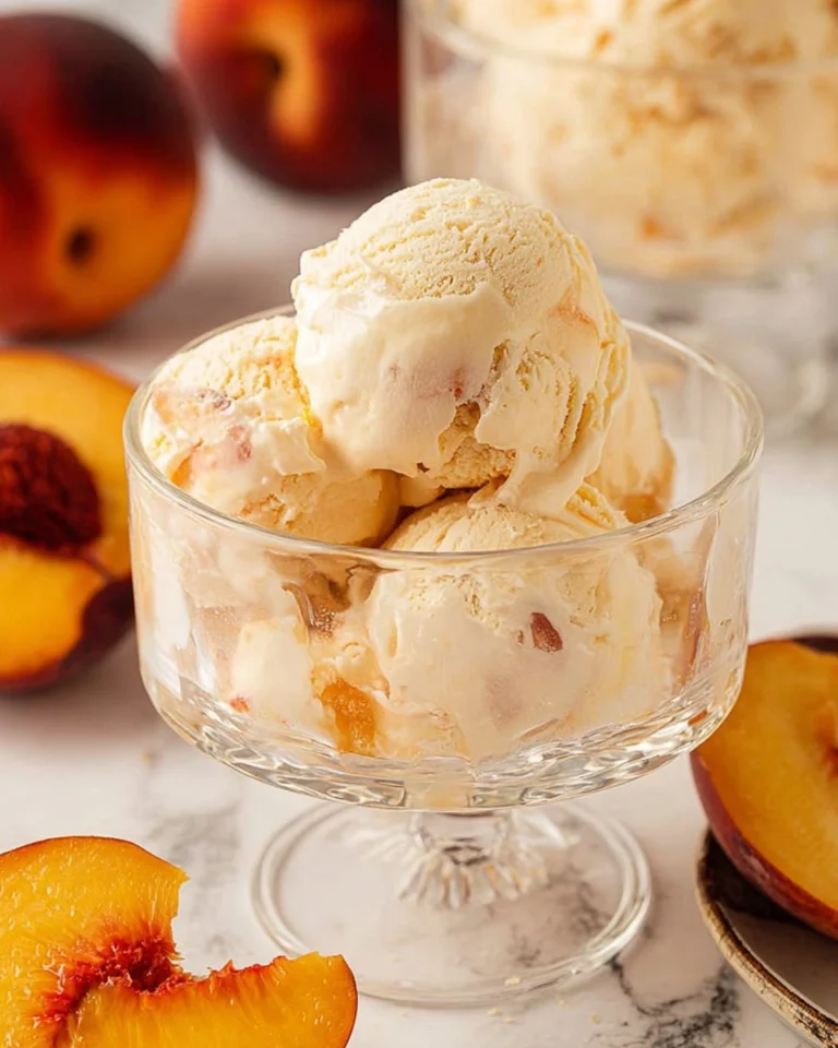 Peach-Ice-Cream-Recipe