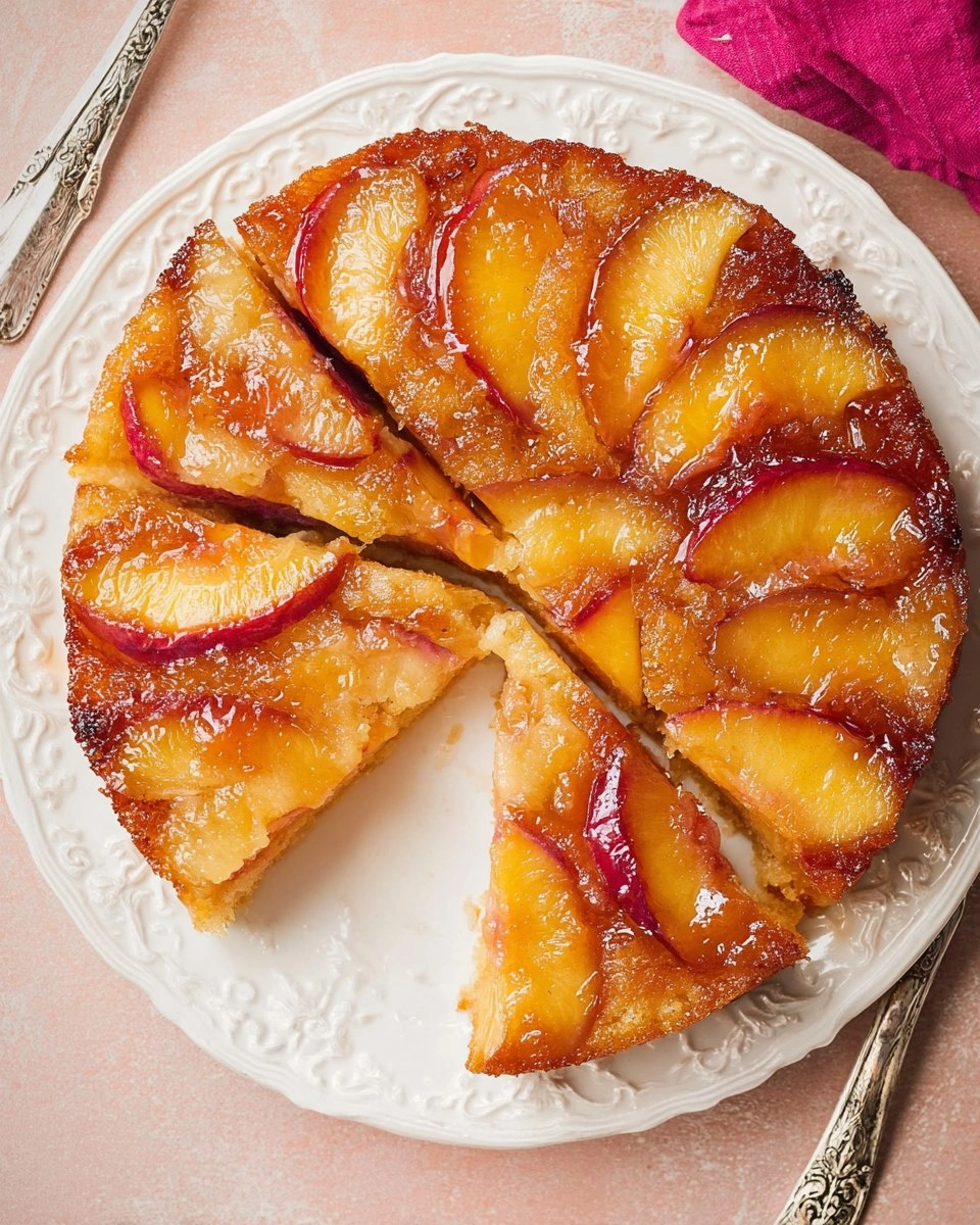 Peach Upside Down Cake 89 Peach Upside Down Cake