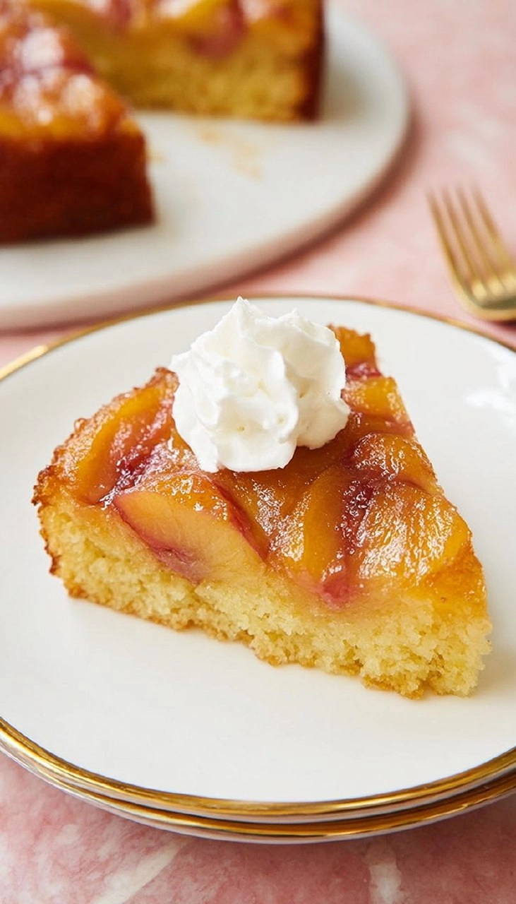 Peach Upside Down Cake 90 Peach Upside Down Cake