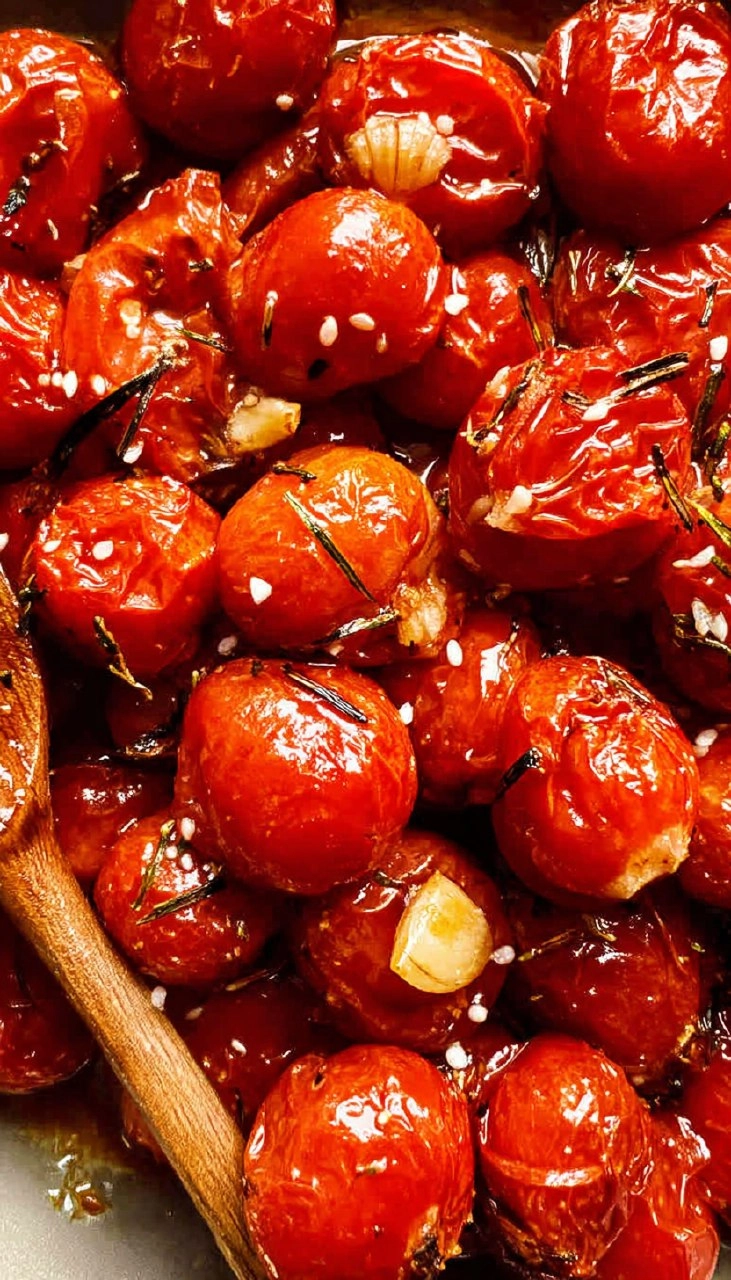 Roasted Cherry Tomatoes with Garlic