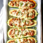 Sausage-Stuffed-Zucchini-Boats-Recipe