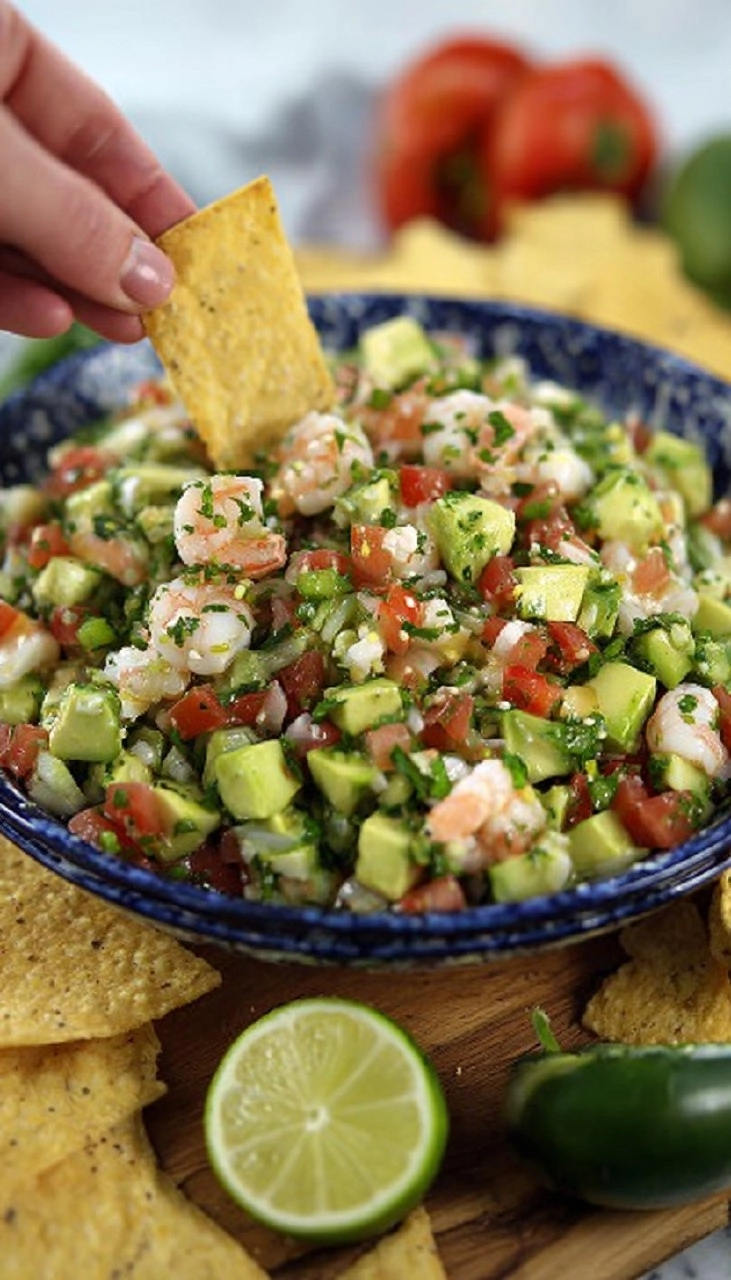 Shrimp and Avocado Ceviche
