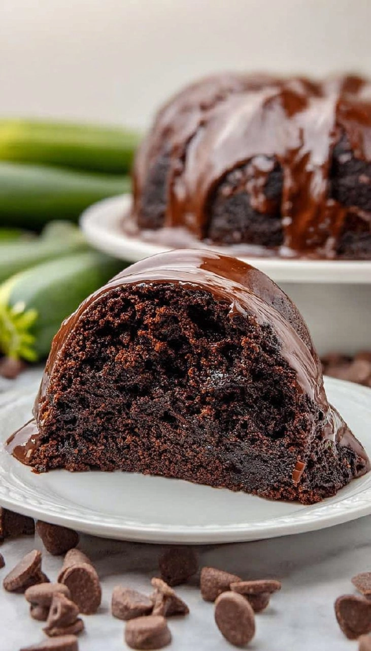 Zucchini Chocolate Bundt Cake