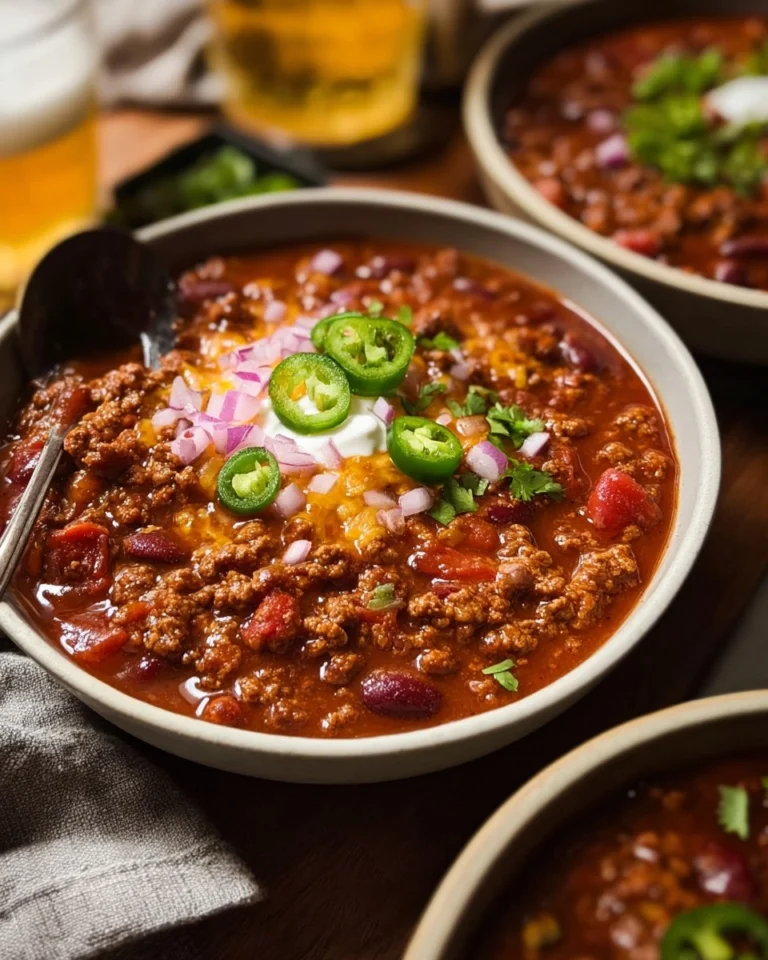 How-to-Make-Homemade-Chili-Recipe-Ground-Beef-and-Beans