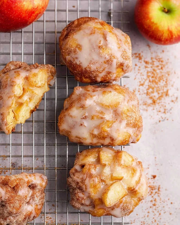 Air-Fryer-Apple-Fritters-With-Glaze-Recipe