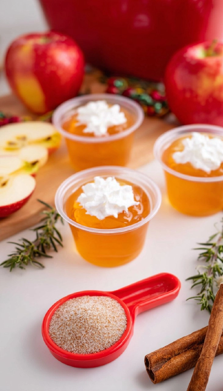Apple Cider Jello Shots