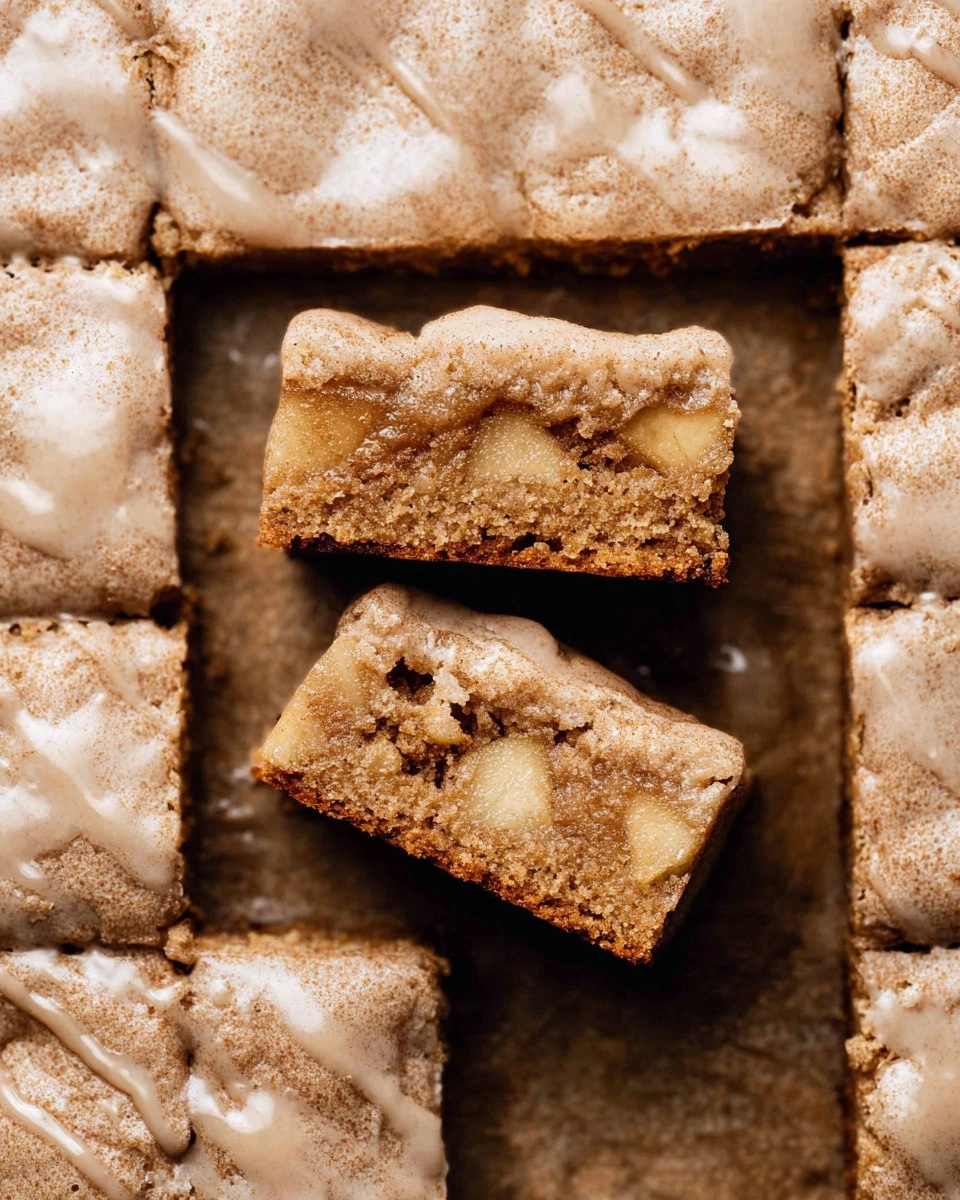 Apple Cinnamon Blondies