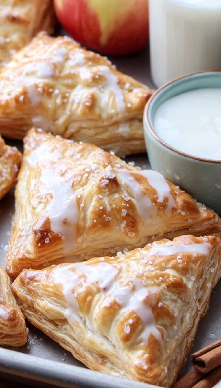 Apple Turnovers with Puff Pastry