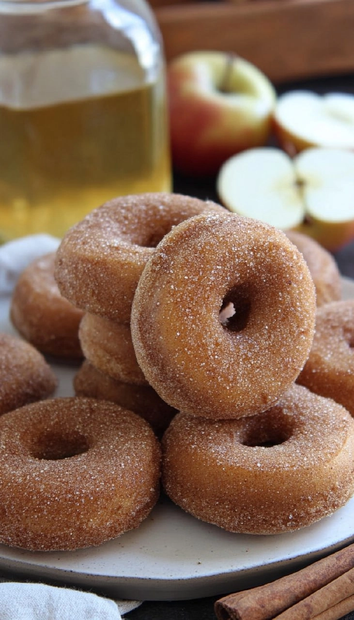 Baked Apple Cider Donuts