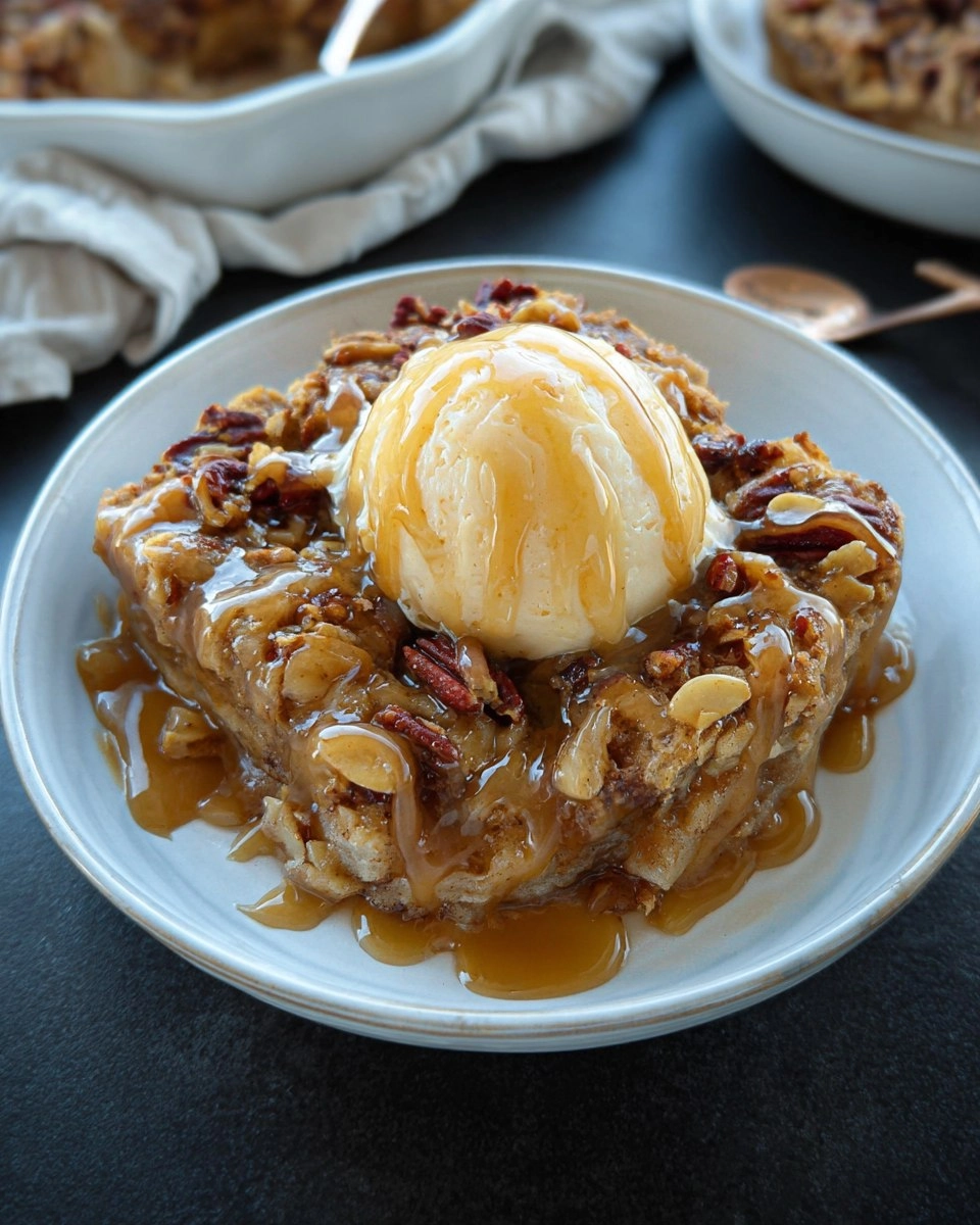 Cinnamon Roll Apple Pie