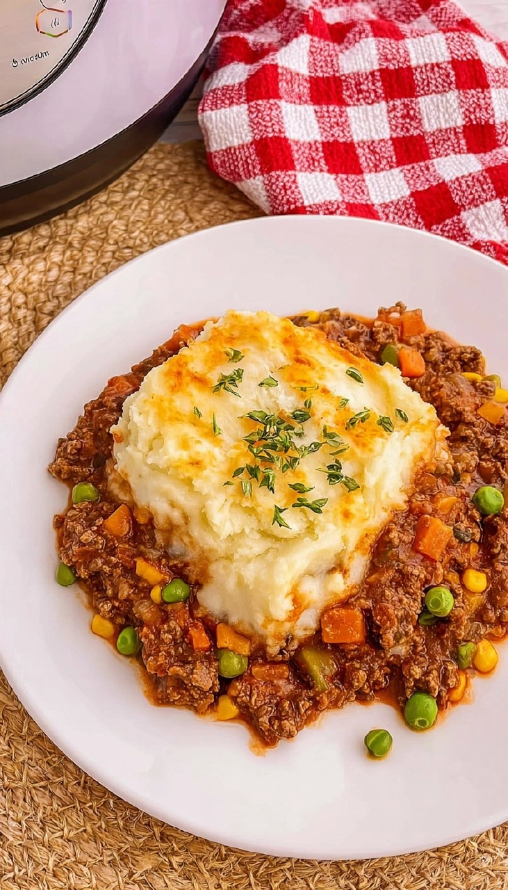 Crockpot Shepherd Pie