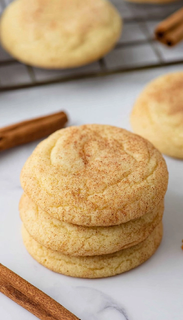 Fall Spice Snickerdoodle Cookies