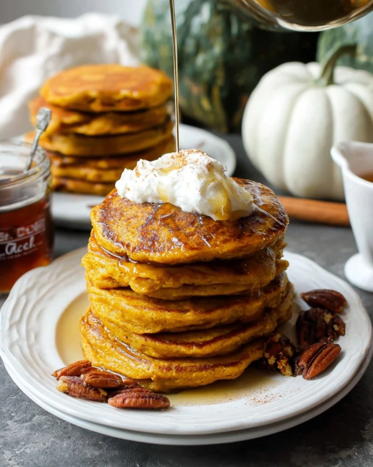 Fluffy-Pumpkin-Pancakes-Recipe