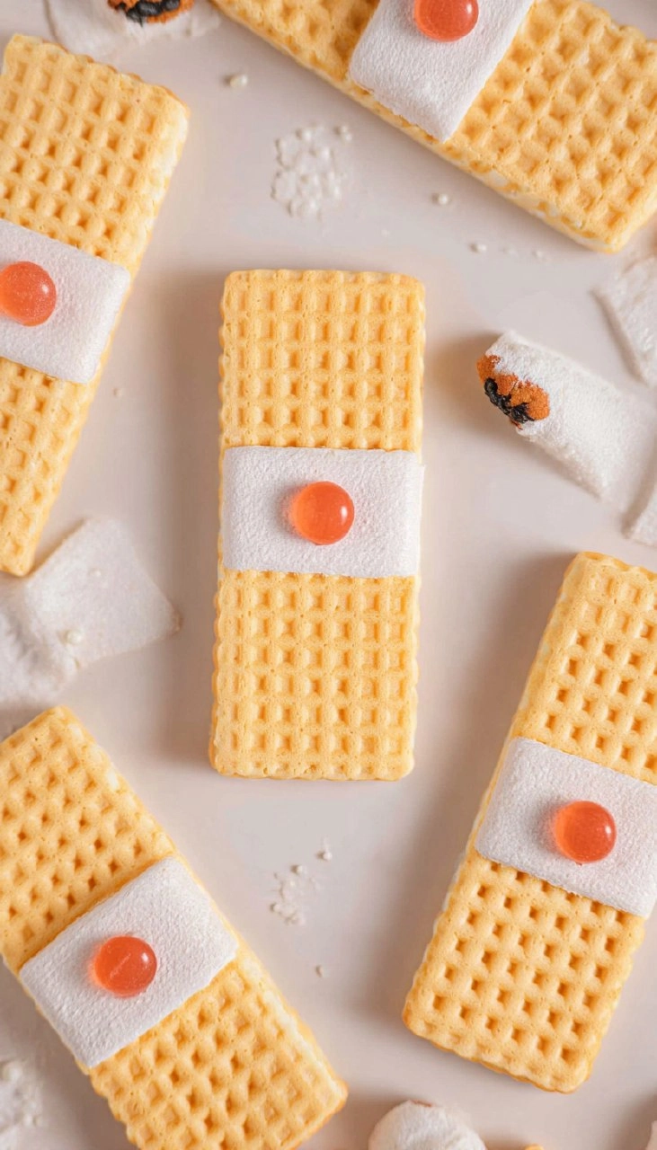 Halloween Bandaid Cookies