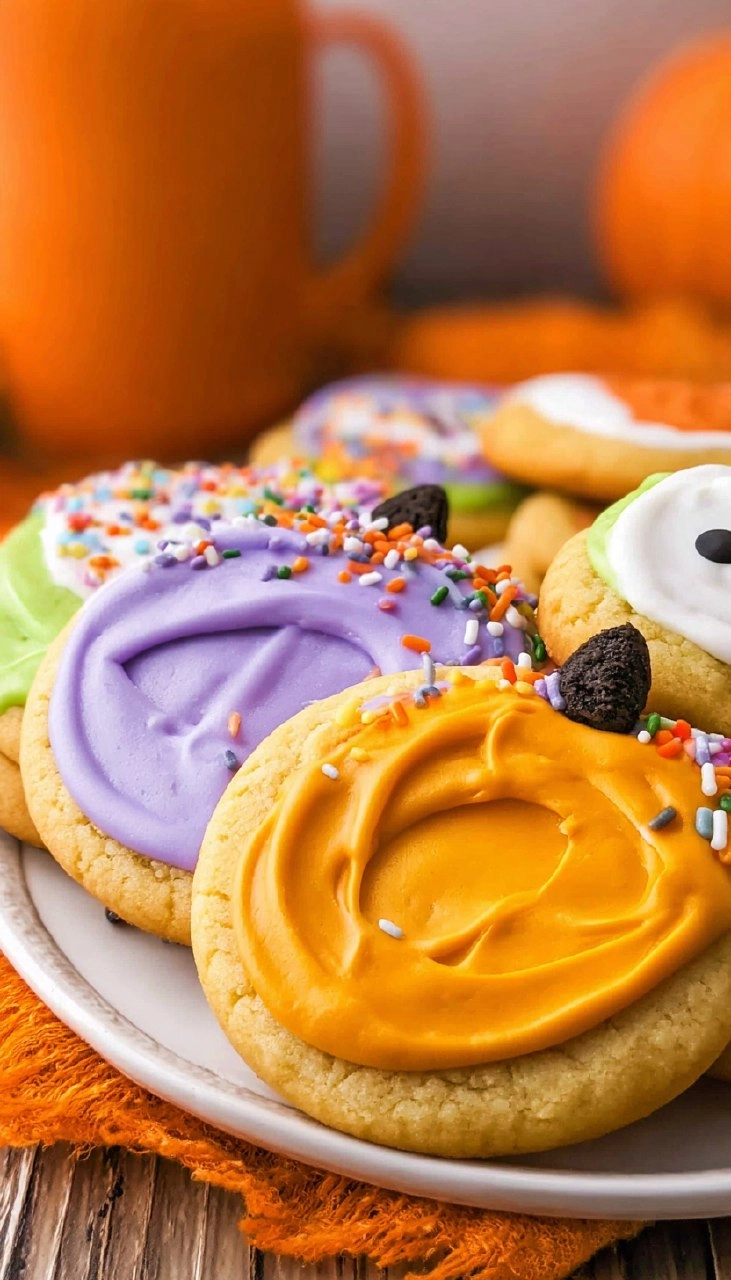Halloween Sugar Cookies (Lofthouse Style!)