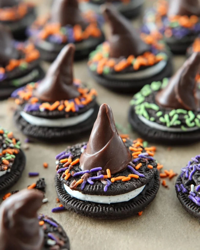 Oreo-Witch-Hat-Cookies-Recipe