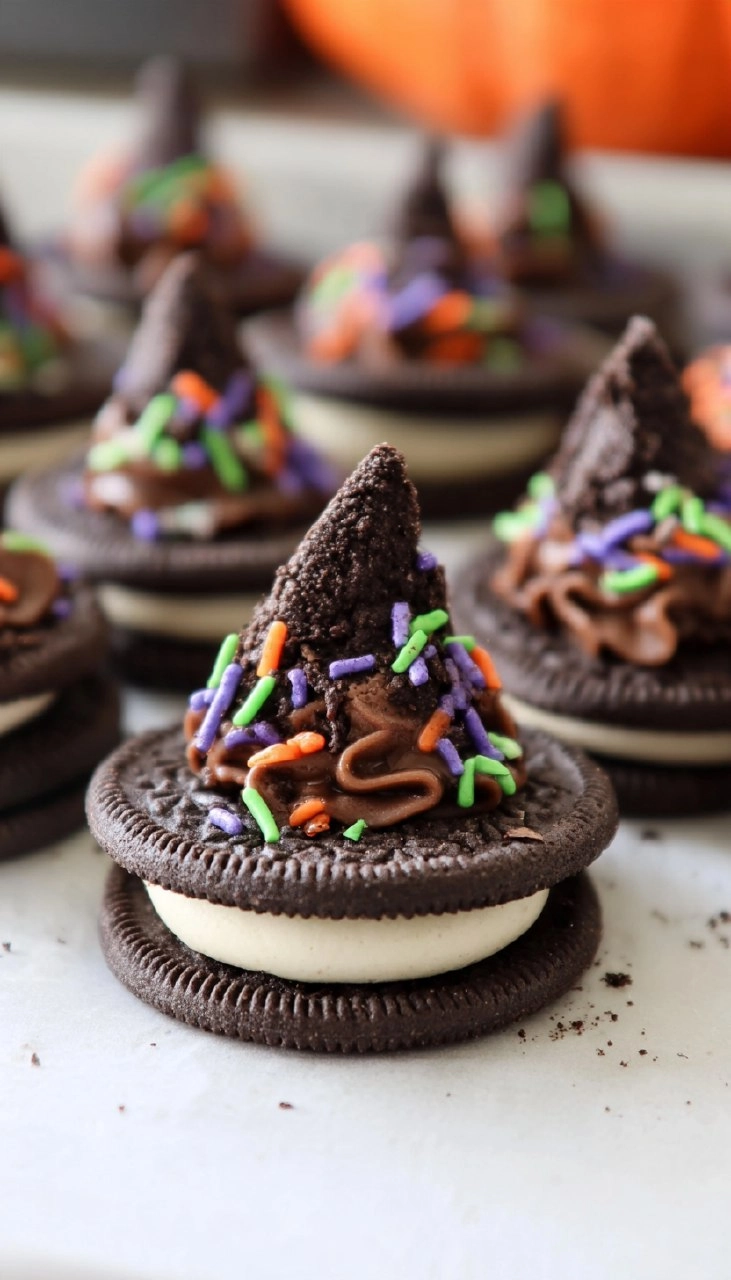Oreo Witch Hat Cookies