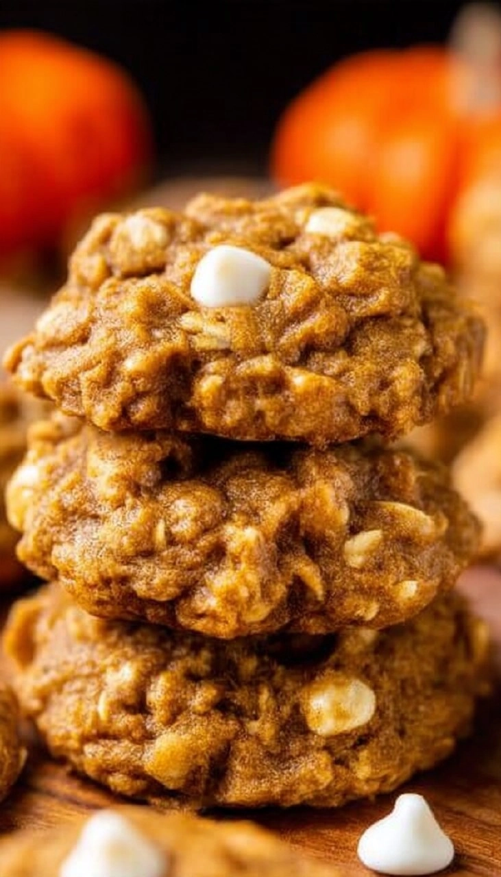 Pumpkin Oatmeal Cookies