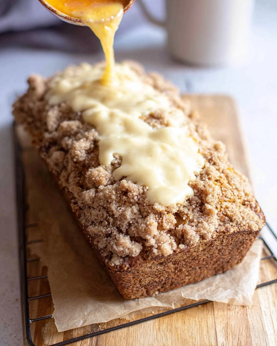 Pumpkin Streusel Bread