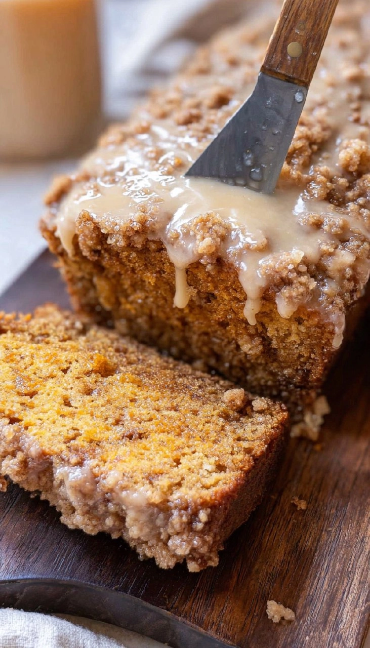 Pumpkin Streusel Bread