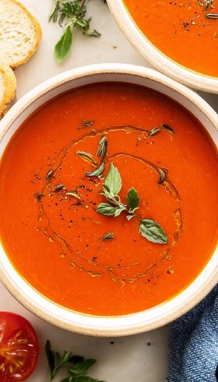 Whole30 Instant Pot Tomato Soup (Dairy-Free & Vegan)