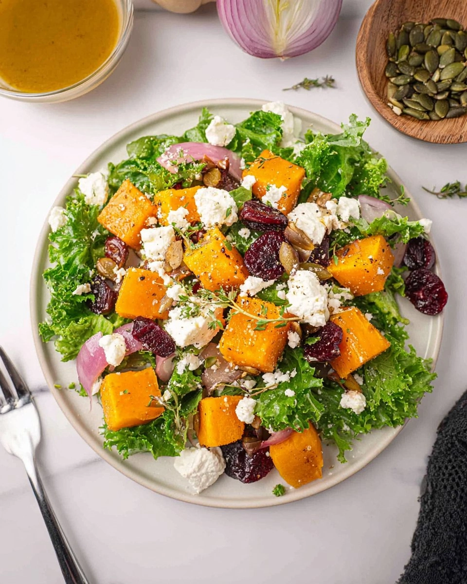 Butternut Squash and Feta Salad