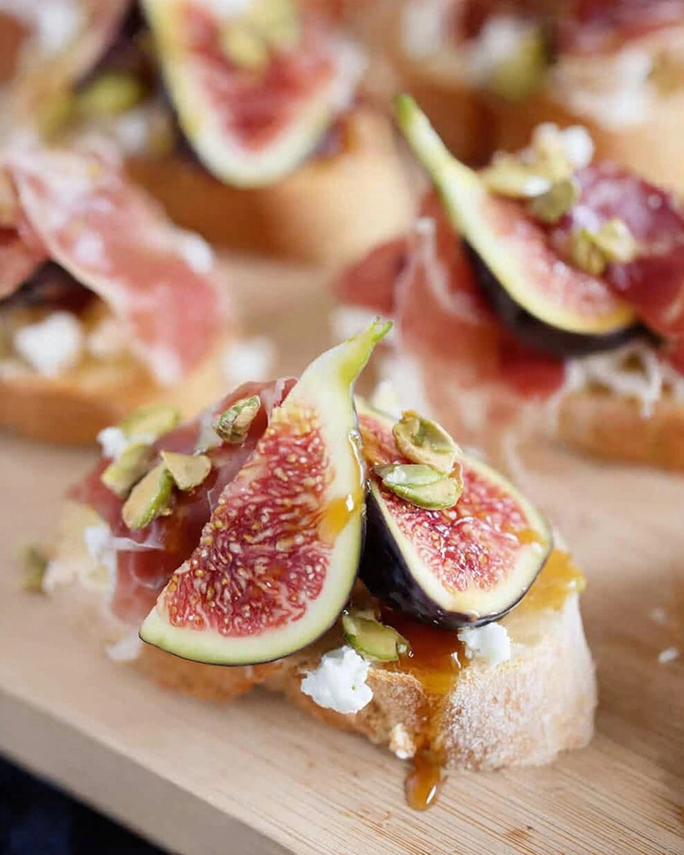 Fig and Prosciutto Crostini