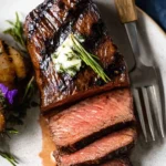 Marinated Venison Steak with Garlic Herb Butter 136 Marinated-Venison-Steak-with-Garlic-Herb-Butter-Recipe