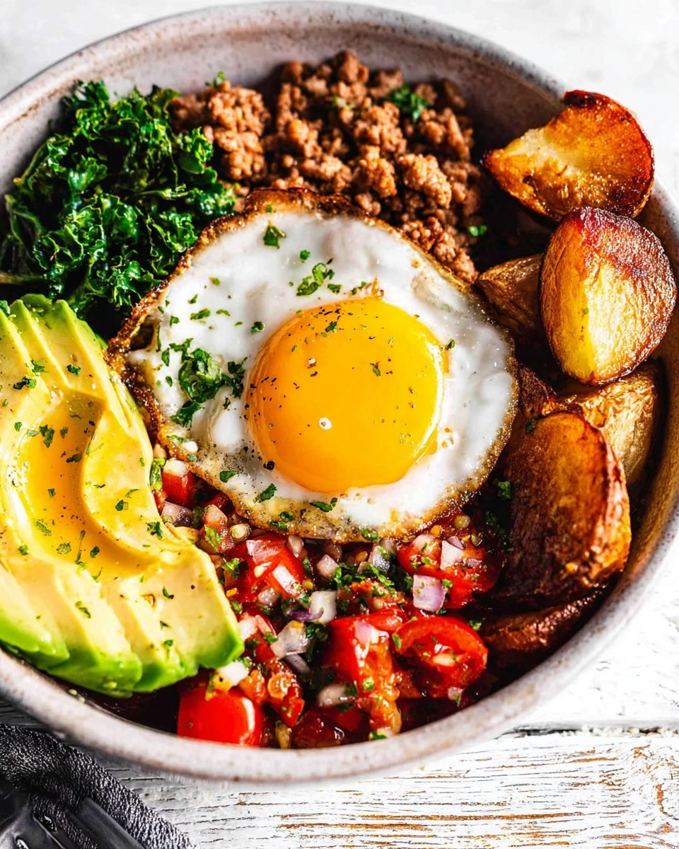 Savory Breakfast Bowl (High Protein, Easy & Paleo) 1 Savory-Breakfast-Bowl-High-Protein-Easy-Paleo-Recipe