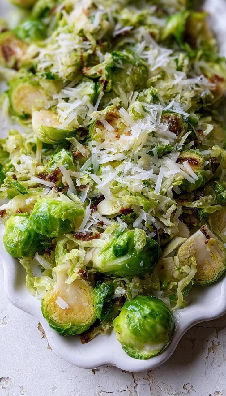 Shaved Brussels Sprouts